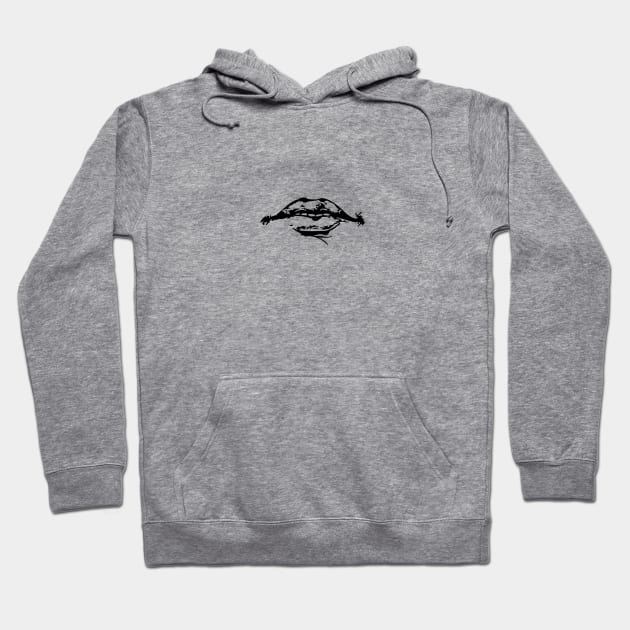 Lips Hoodie by xam